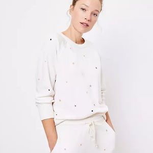 Lou & Grey Star Terry Sweatshirt